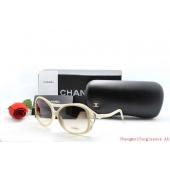 Chanel White Resin Sunglasses