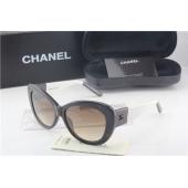 Chanel 5264 Coffee Black Sunglass Replica