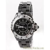 Chanel Black Stainless Steel WC18348 Watches Replica