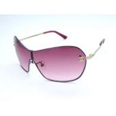 Replica Chanel Fuchsia Oval Sunglasses