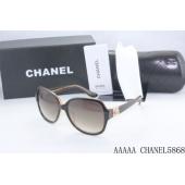 Chanel Gray Oval Sunglass HM07608