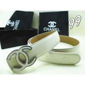 Chanel White  Belt