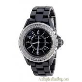 Replica Chanel Stainless Steel Black Watches