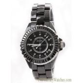 Chanel Stainless Steel Black WC18349 Watch Replica