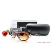 Replica Chanel Amber Brown Resin Sunglass