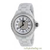 Replica Chanel Stainless Steel White Watch HM10303