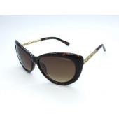 Chanel Tawney High-grade Resin Sunglasses