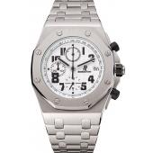 Cheap Audemars Piguet Royal Oak Offshore White Dial Stainless Steel Case And Bracelet