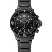 Blancpain Fifty Fathoms Flyback Chronograph Black Dial Black PVD Coated Case And Bracelet 1453770