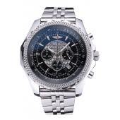 Breitling Bentley B05 Unitime Black Dial Stainless Steel Bracelet  622520