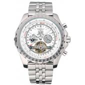 Breitling Bentley Mulliner Tourbillon White Dial Stainless Steel Case And Bracelet  622732