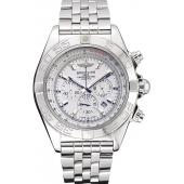 Breitling Chronomat White Dial Stainless Steel Case And Bracelet 622223