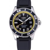 Replica Breitling Superocean Black Yellow Dial Watch  622331