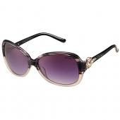 Cartier Golden Finish Panthere Detail Grey Frame Sunglasses 308266