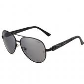 Cheap Cartier Panthere Aviator Black Frame Black Lenses Sunglasses 308126