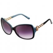 Cartier Panthere Decor Black And Blue Frame Sunglasses 308260