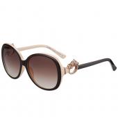 Cartier Panthere Decor Jewelry Beige Sunglasses 307782 Replica