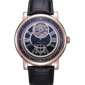 Cartier Rotonde Flying Tourbillon Black Dial 621944