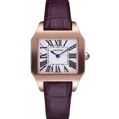 Cheap Cartier Santos 100 Polished Rose Gold Bezel 621921