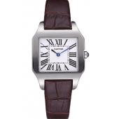 Cheap Cartier Santos 100 Polished Stainless Steel Bezel 621923