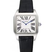 Cartier Santos 100 Polished Stainless Steel Bezel 621931 Replica