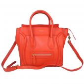 Celine  18364 2way Cow Leather Red Replica