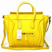 Celine  2008 2way Cow Leather Yellow Replica