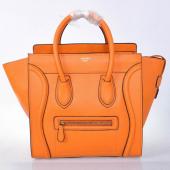 Celine 3074 2way Cow Leather Yellow HM01321