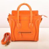 Celine  308 Ladies Cow Leather Orange Handbag