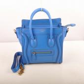 Celine 308 Ladies Crocodile Blue Bag HM10252