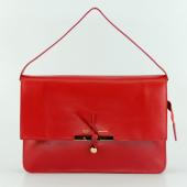 Cheap Celine  60066 Cow Leather Red Handbag