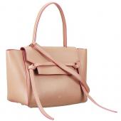 Celine Belt Bag Beige With Pink Trim