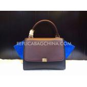 Replica Celine Handbag Calfskin Brown