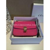 Cheap Celine Handbag Calfskin Red