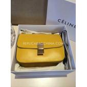 Replica Celine Handbag Calfskin Yellow