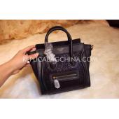 Cheap Celine Handbag Calfskin Black