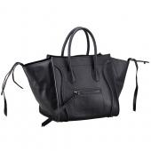 Celine Luggage Phantom Tote Black