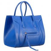 Cheap Celine Luggage Phantom Tote Blue