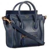 Celine Nano Luggage Navy