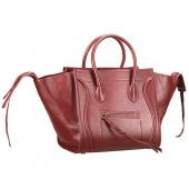 Celine Phantom Medium Burgundy