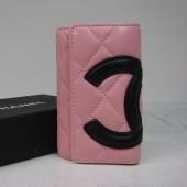 Chanel Wallet 048 Pink Lambskin Small Bags