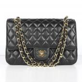 Chanel  Flap bags 1112 Black Small Ladies Handbag