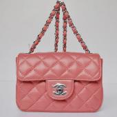 Replica Chanel  Flap bags 1115 Pink Lambskin Small Handbags