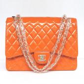 Chanel  Flap bags 1116 Enamel Medium HandBags