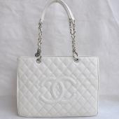 Chanel Shopping bags 20995 White Lambskin Cross Body Bag Replica