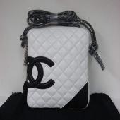 Chanel Cambon bags 25175 White Messenger Bag Ladies