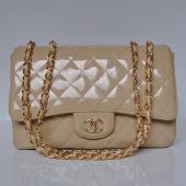 Chanel  Flap bags 28600 Apricot Enamel Ladies