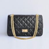 Chanel 2.55 Reissue Flap 28668 Black Crocodile Medium Handbags Replica