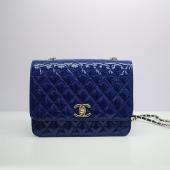 Chanel  Flap bags 30163 Blue Cross Body Bag Ladies