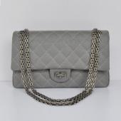 Chanel 2.55 Reissue Flap 30226 Grey Crocodile Ladies Bag